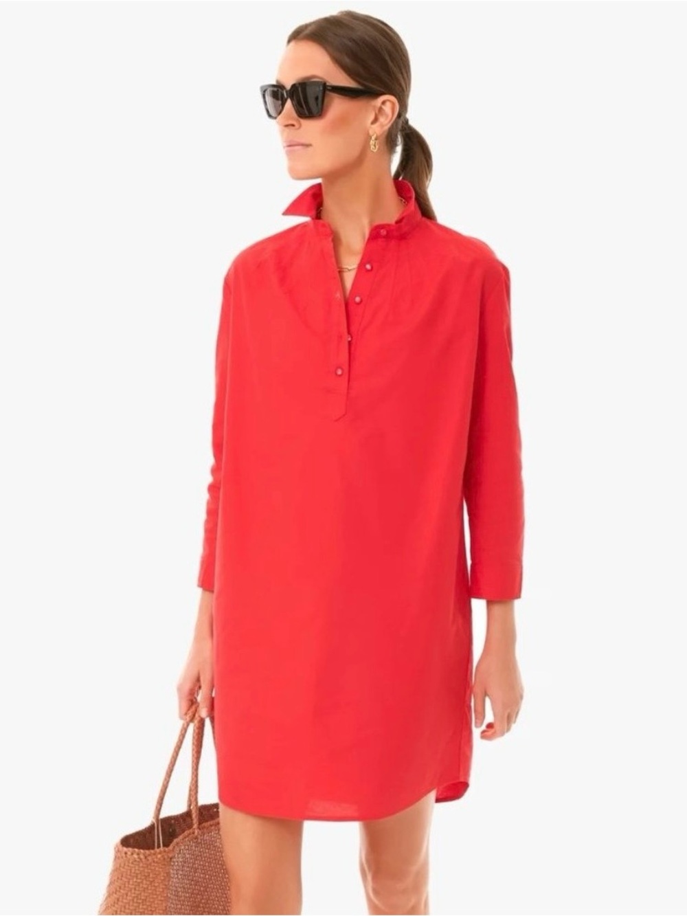 Tuckernuck Pomander Place Poppy Red Polly Dress